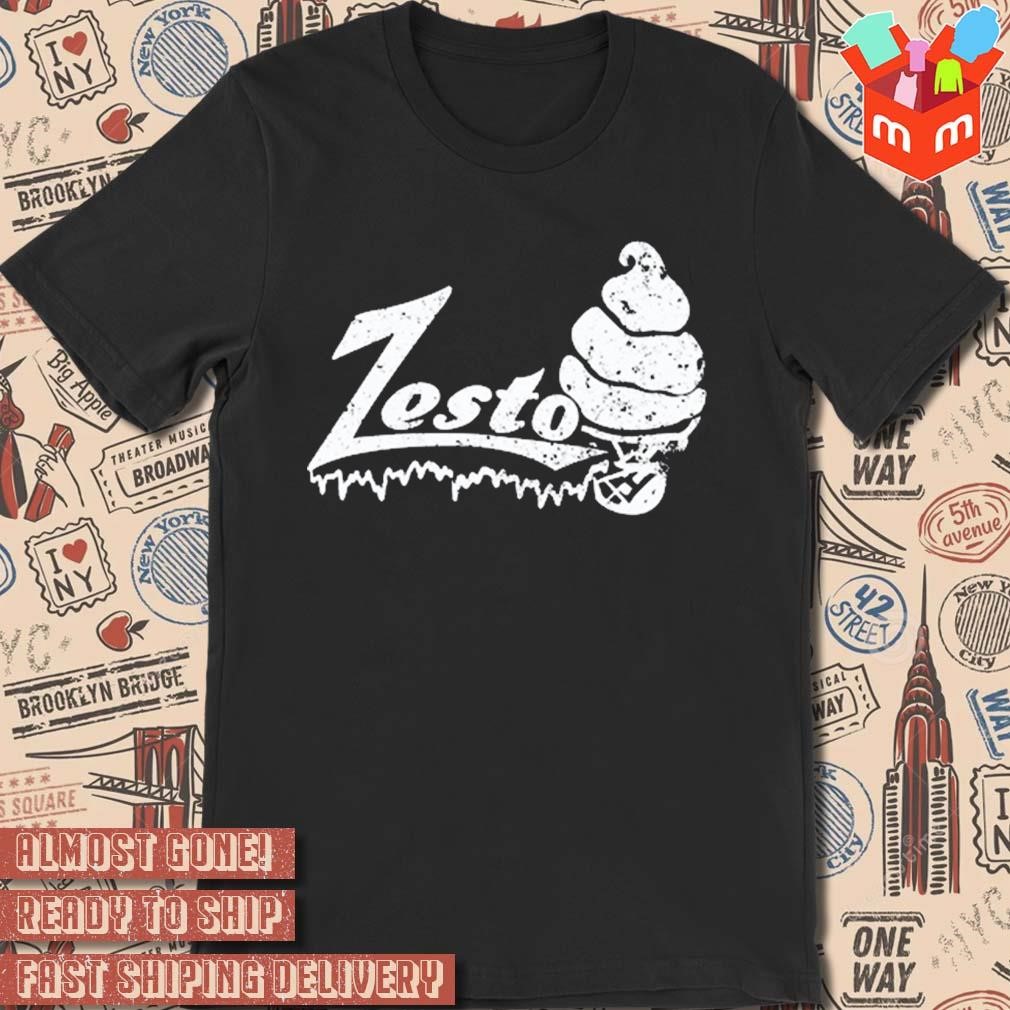 Chef Andrew Gruel zesto drive in restaurant vintage t-shirt