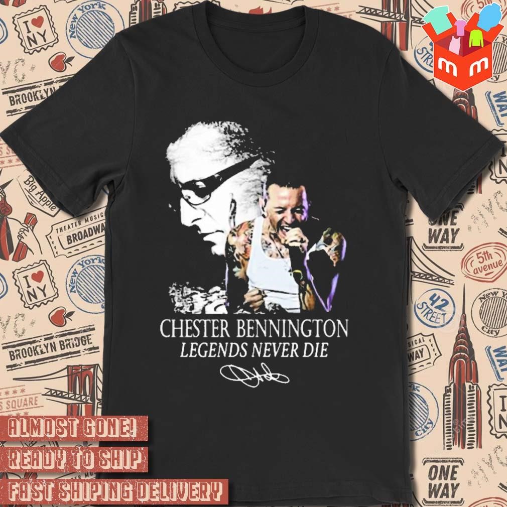 Chester Bennington Legends Never Die Signature shirt