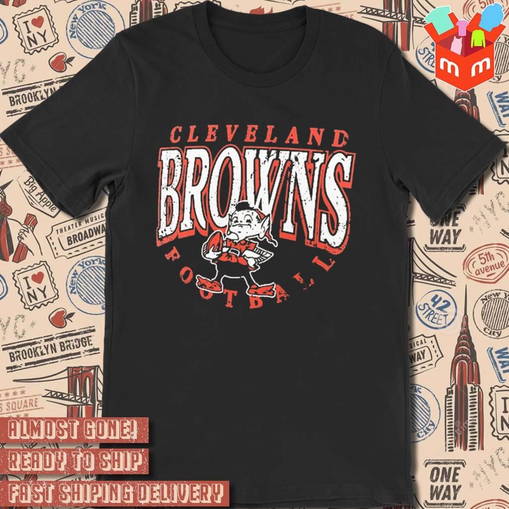 Cleveland Browns Football Big and Tall Throwback t-shirt