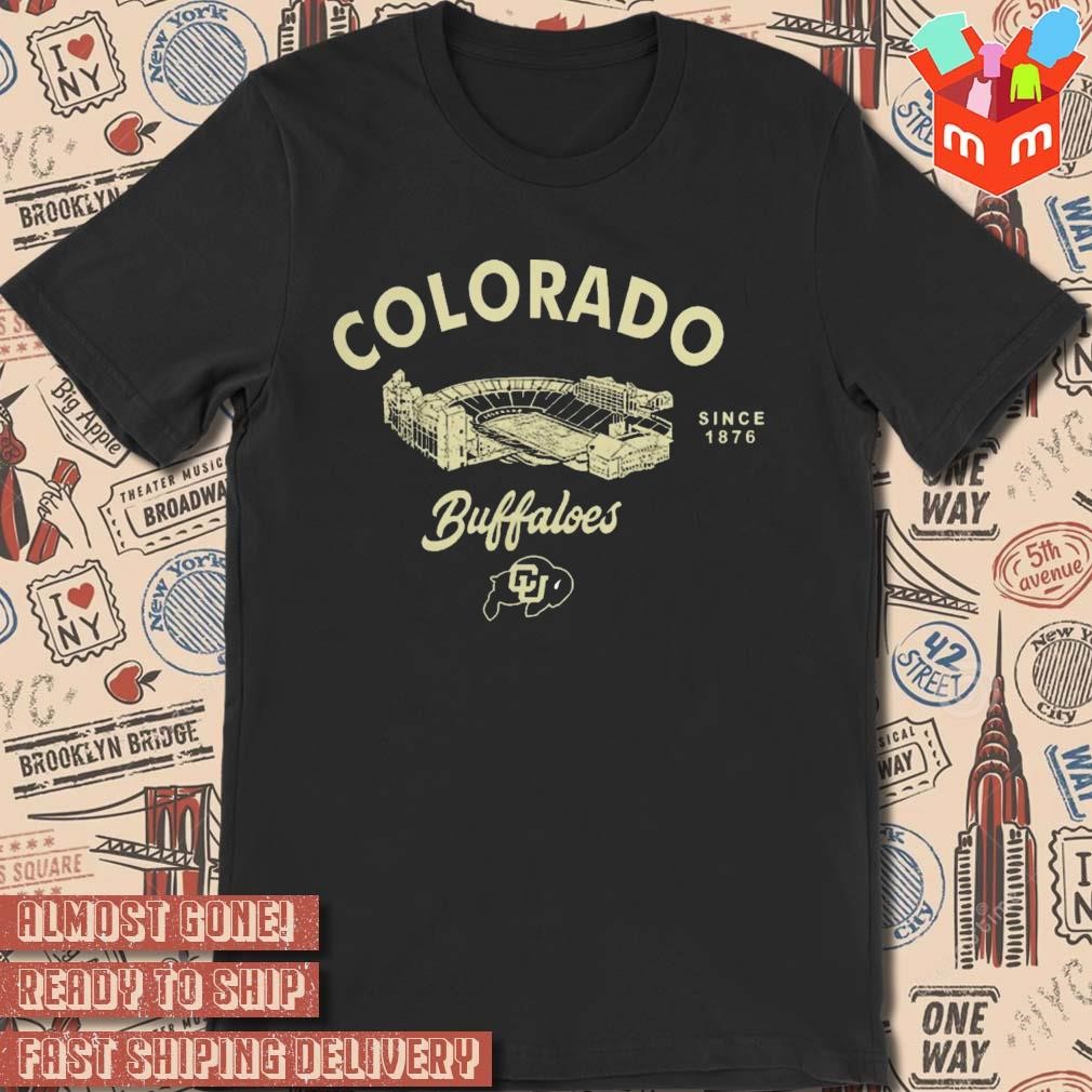 Colorado Buffaloes League Collegiate Wear Stadium Victory Falls Since 1876 t-shirt