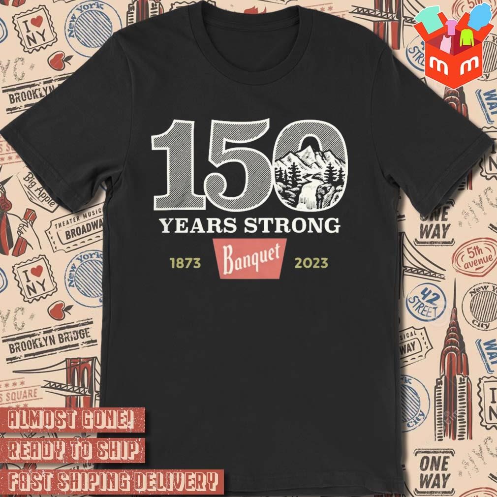 Coors X Brixton 150 Years Strong 1873-2023 Banquet t-shirt
