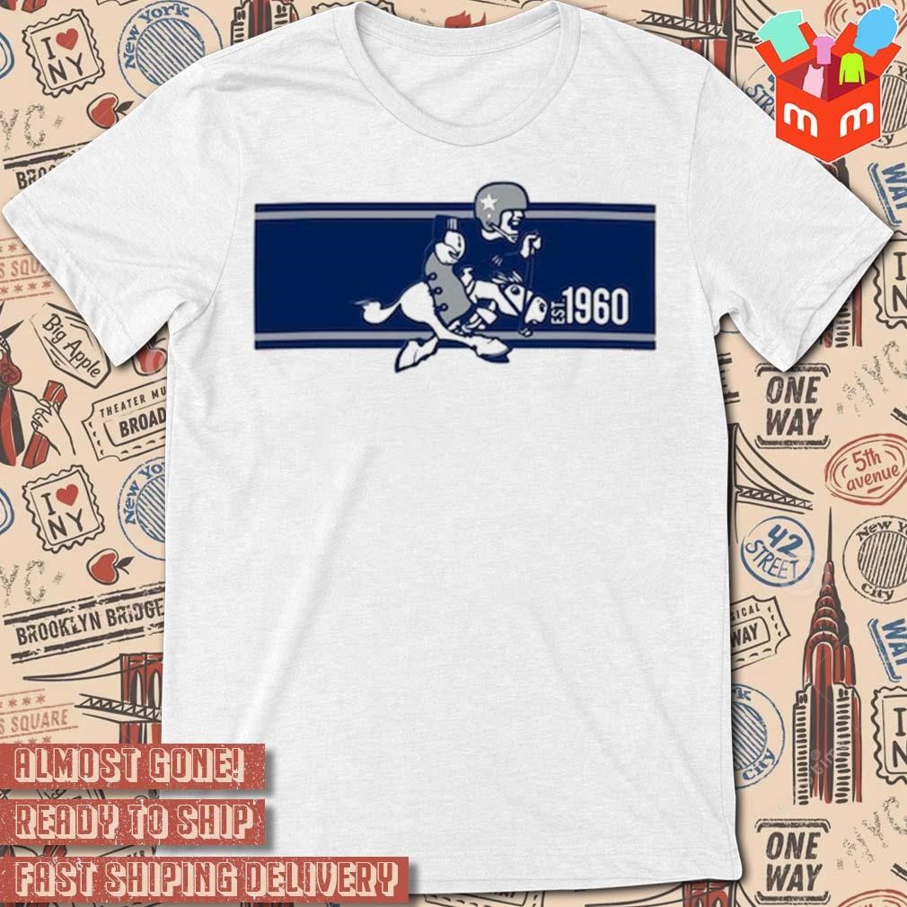 Dallas Cowboys New Era Third Down Big and Tall Historic EST 1960 t-shirt