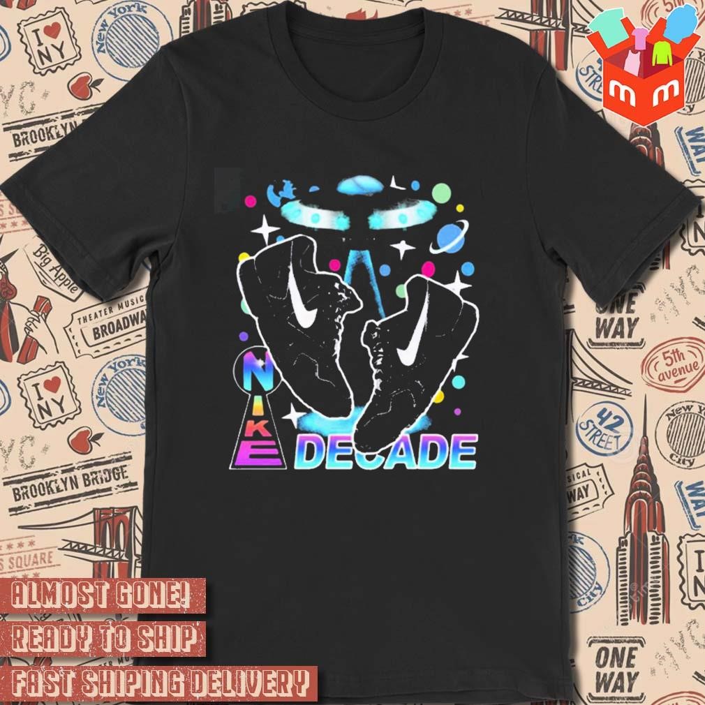 Decade Nike galaxy shoes T-shirt