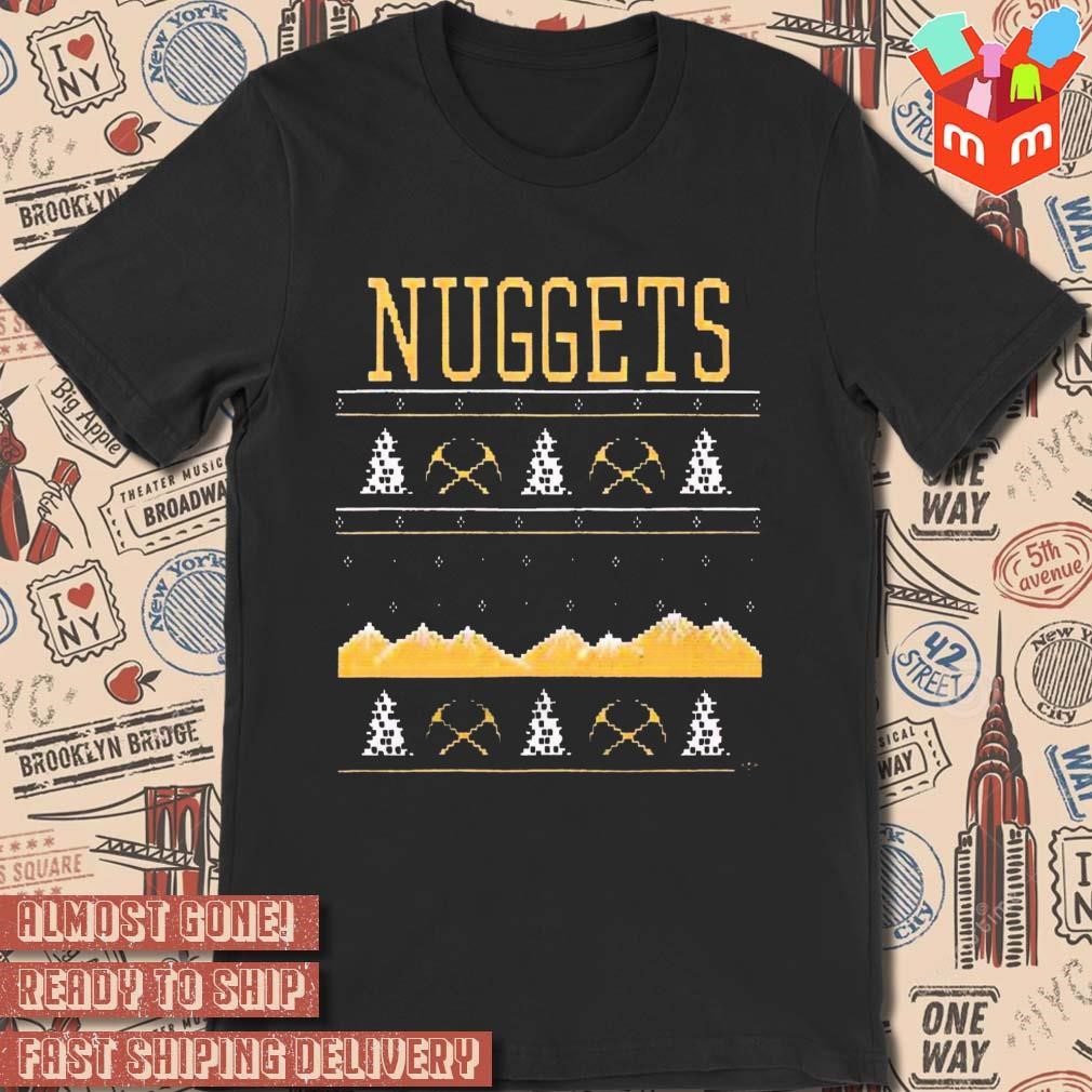 Denver Nuggets Holiday Ugly Christmas Sweater t-shirt