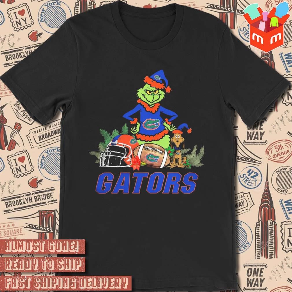 Florida Gators Funny Grinch And Dog Christmas 2023 t-shirt