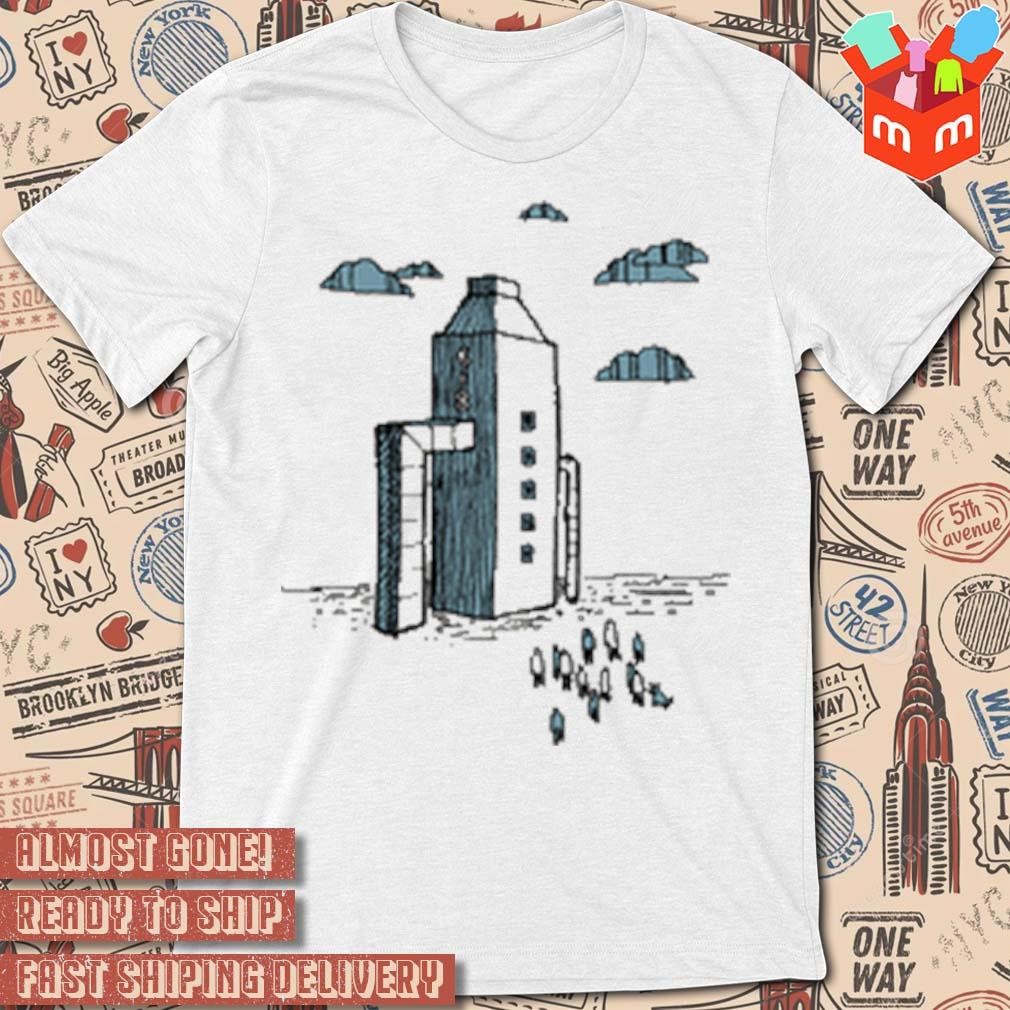 Frightened Rabbit Painting of a Panic Attack Drawing T-shirt
