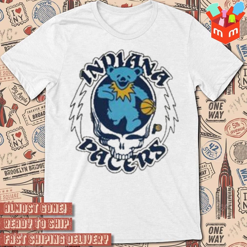 Indiana Pacers Grateful Dead Bear t-shirt