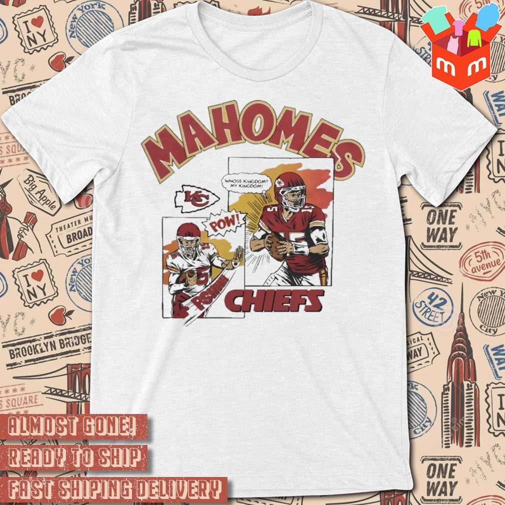 Kansas City Chiefs Comic Book Patrick Mahomes t-shirt