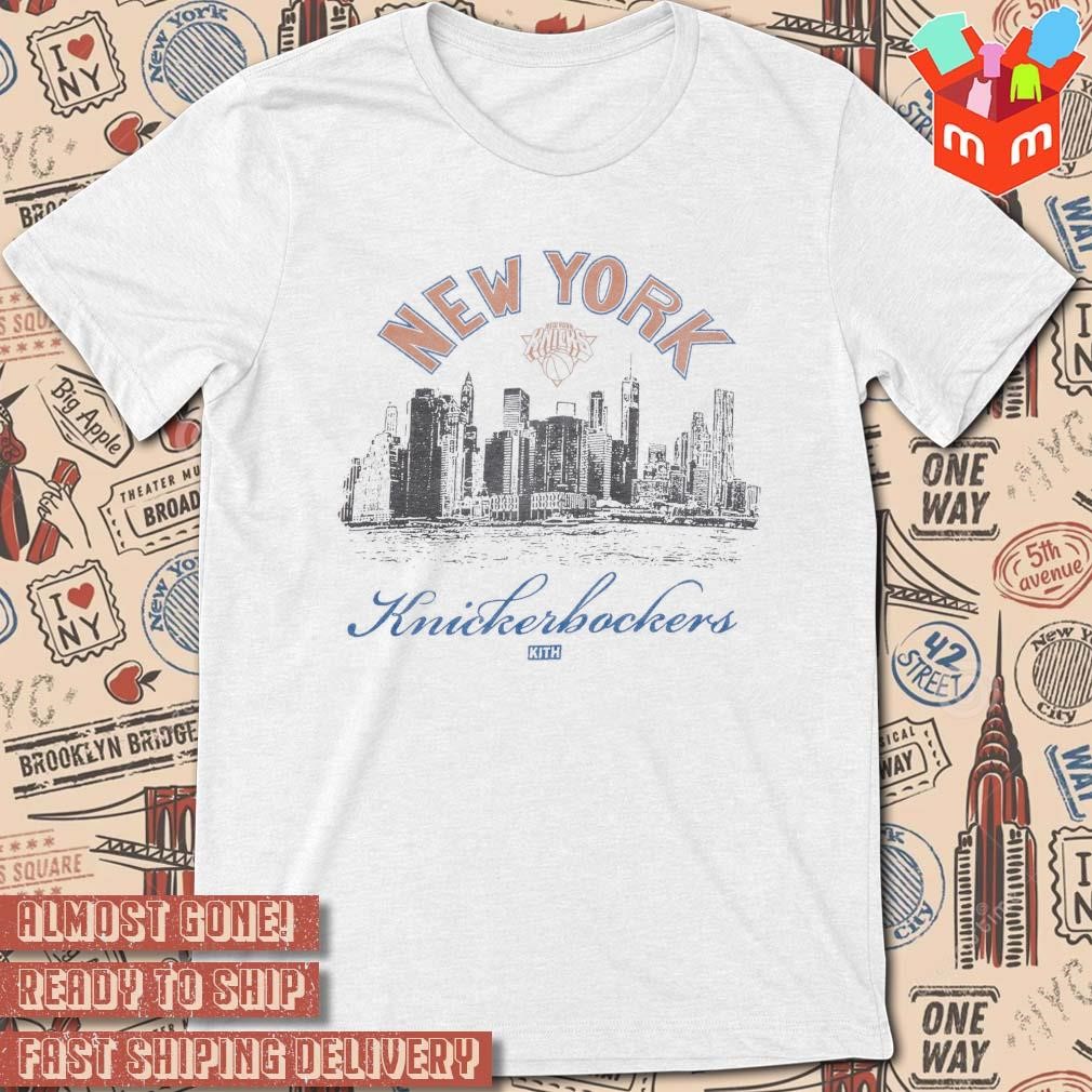 Kith New York Knicks Skyline Vintage T-shirt