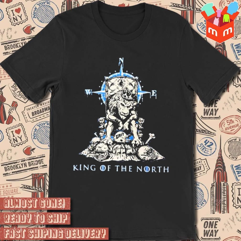 Lions king of the north vintage t-shirt
