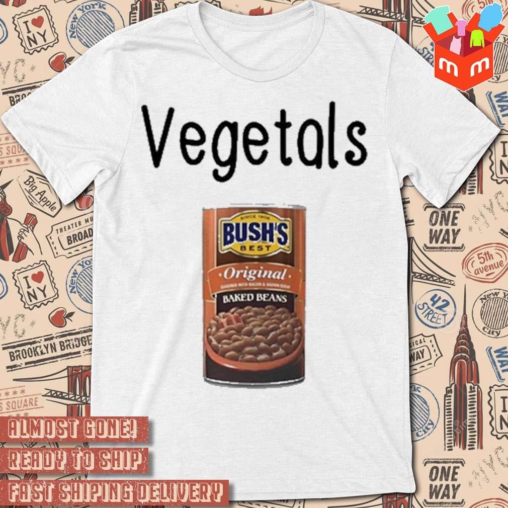 Lucca vegetals Bush's original baked beans t-shirt
