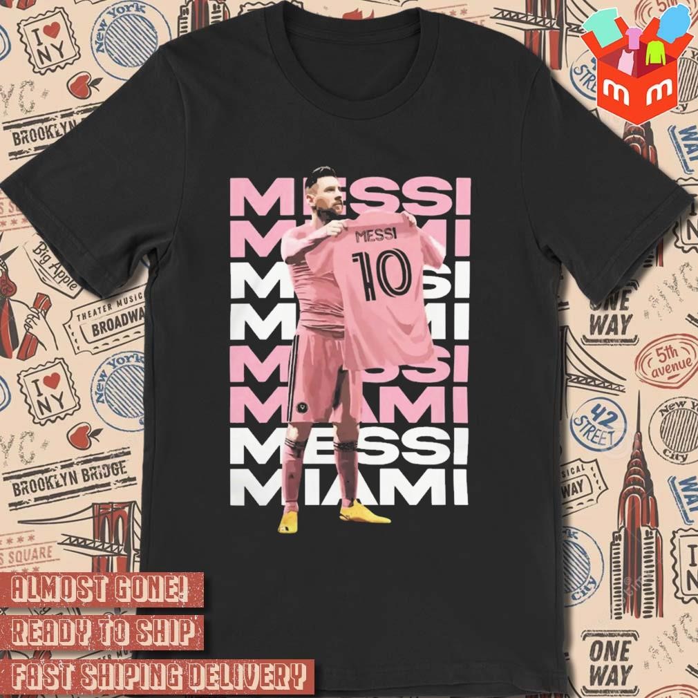 Messi Goat Inter Miami 2023 T-shirt