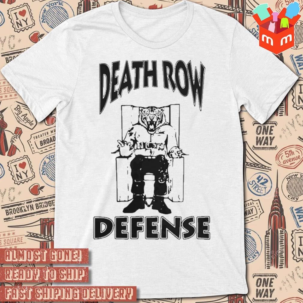 Missouri Tigers Football Death Row Defense t-shirt