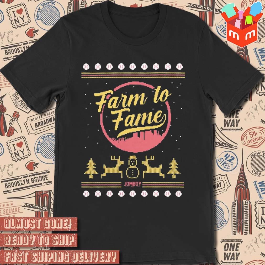 Mlb Farm To Fame Holiday Christmas Ugly Sweater t-shirt