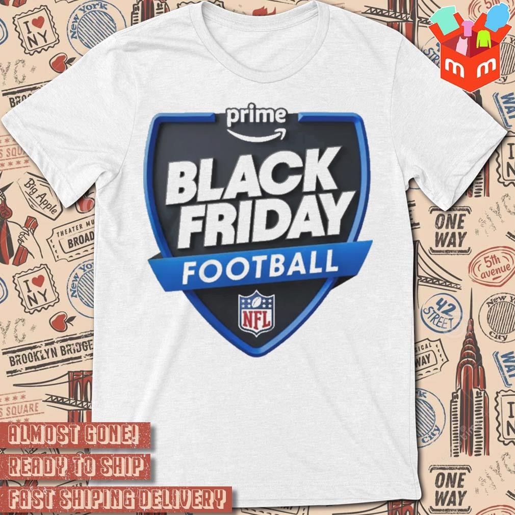NFL Prime Black Friday Football Logo t-shirt