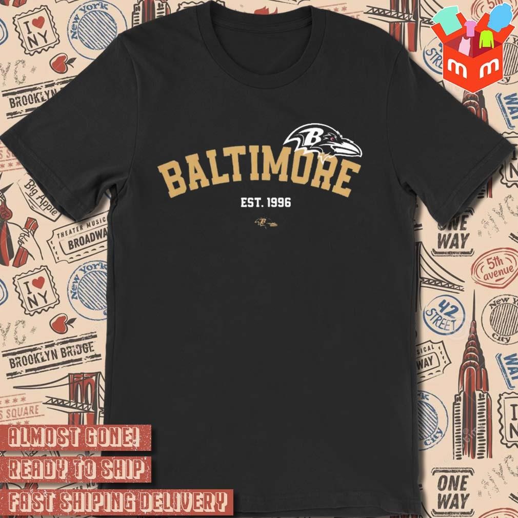 Nfl Baltimore Ravens Rewind Est 1996 t-shirt