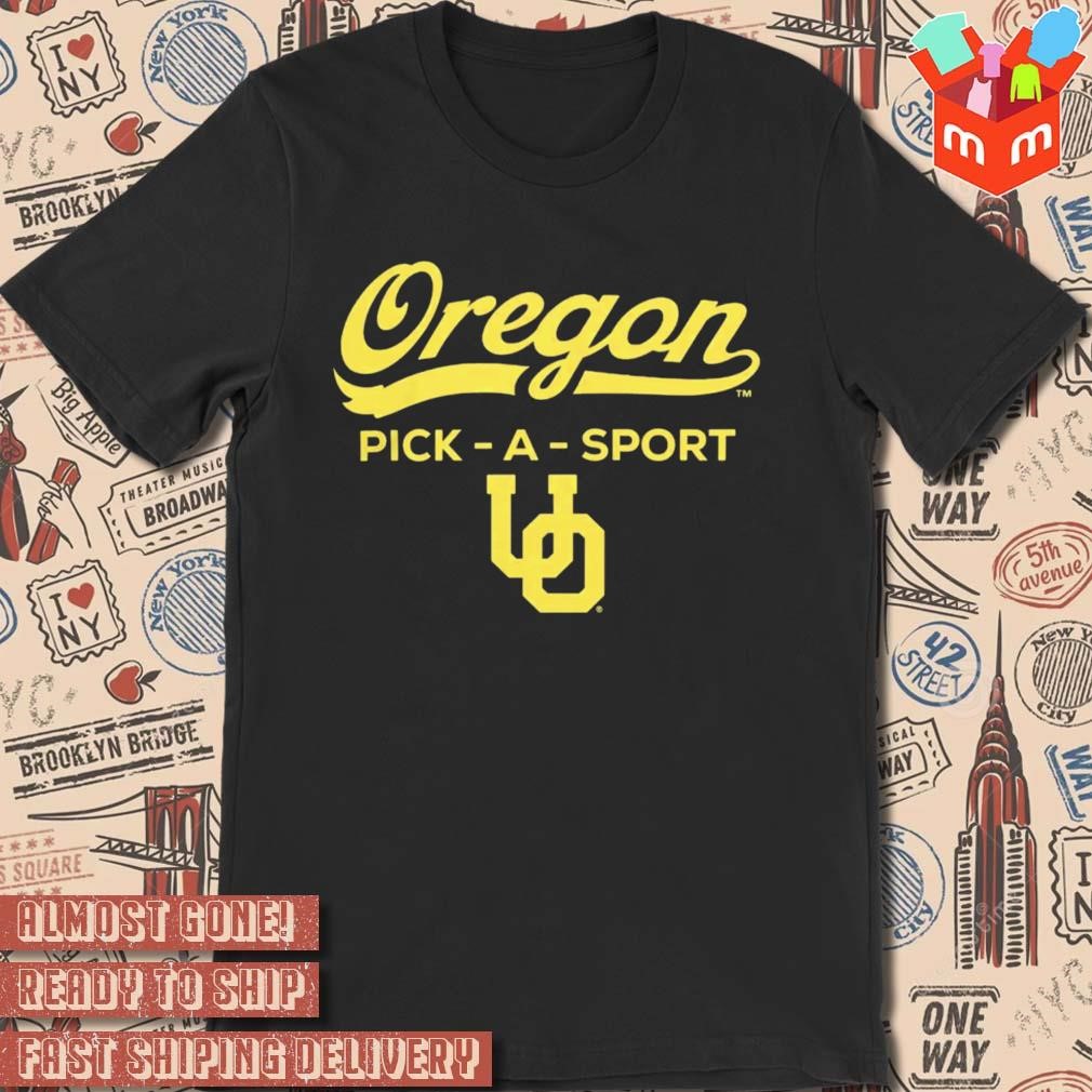 Oregon Ducks Personalized Authentic Pick A Sport t-shirt