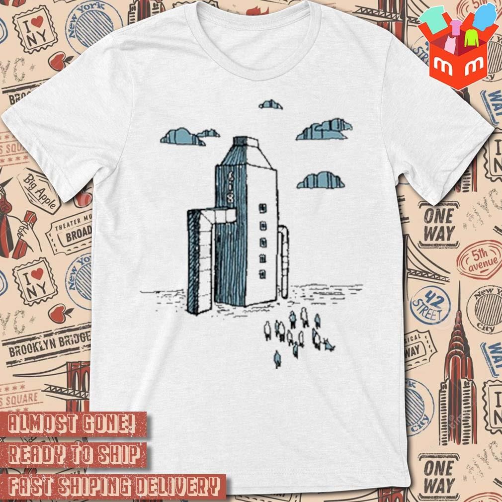 Painting of a panic attack drawing frightened rabbit drawing T-shirt