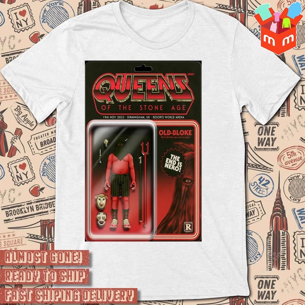 Queens of the Stone Age concert at Resorts World Arena Birmingham England Nov 19-2023 poster t-shirt