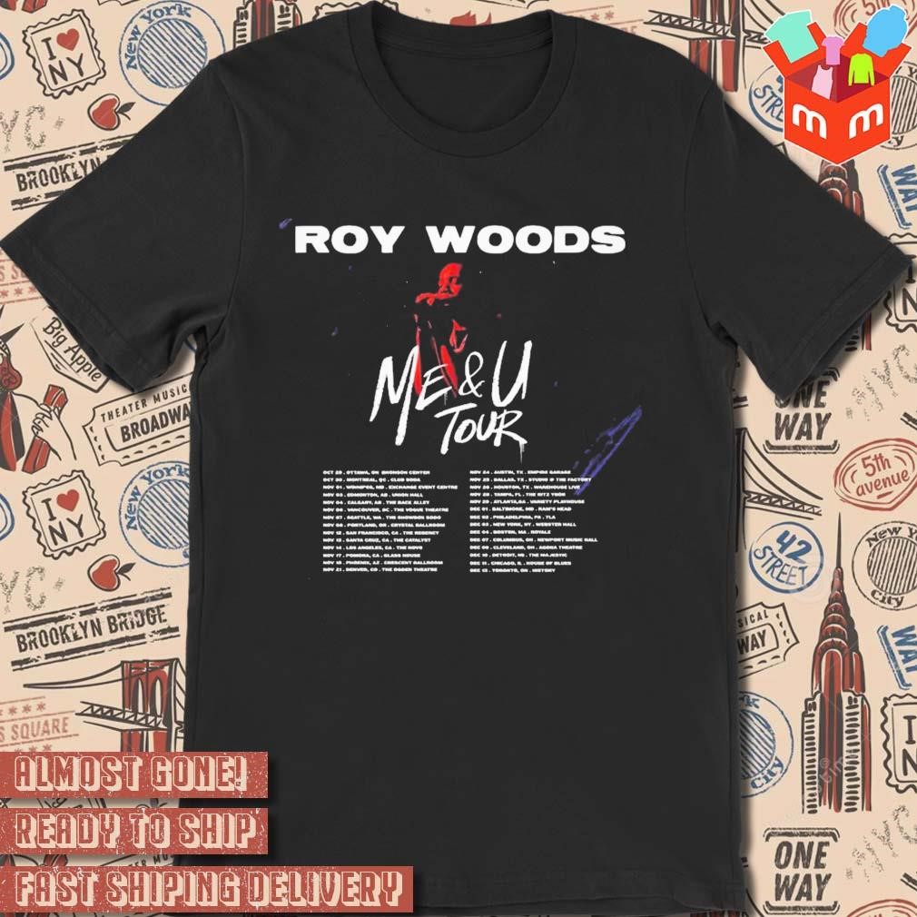 Roy Woods Me and U tour 2023 photo T-shirt