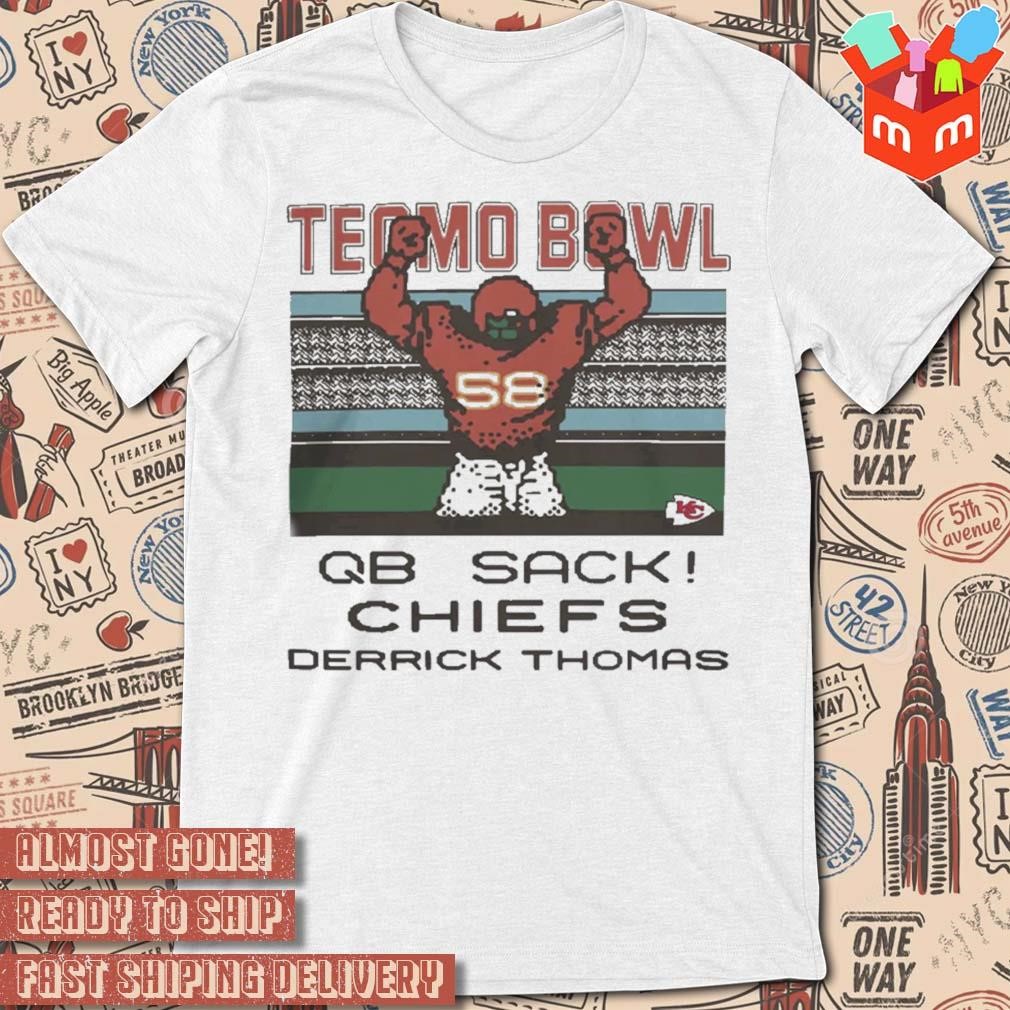 Tecmo Bowl Chiefs Derrick Thomas T-shirt