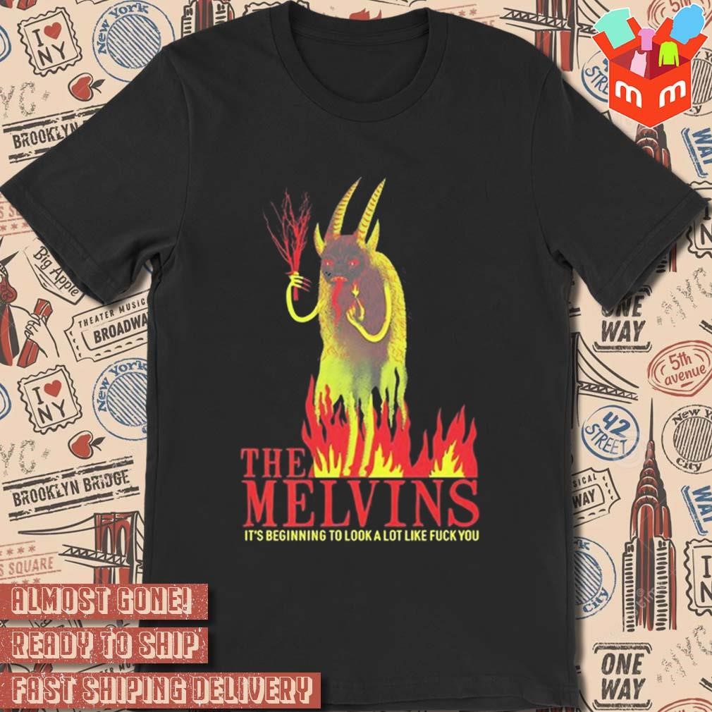 The Melvins it's beginning to look a lot like fuck you shirt