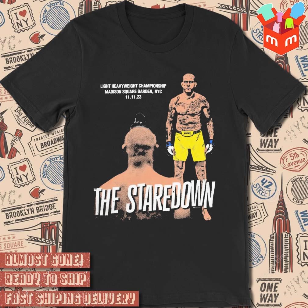 The Staredown Alex Pereira X Full Violence t-shirt