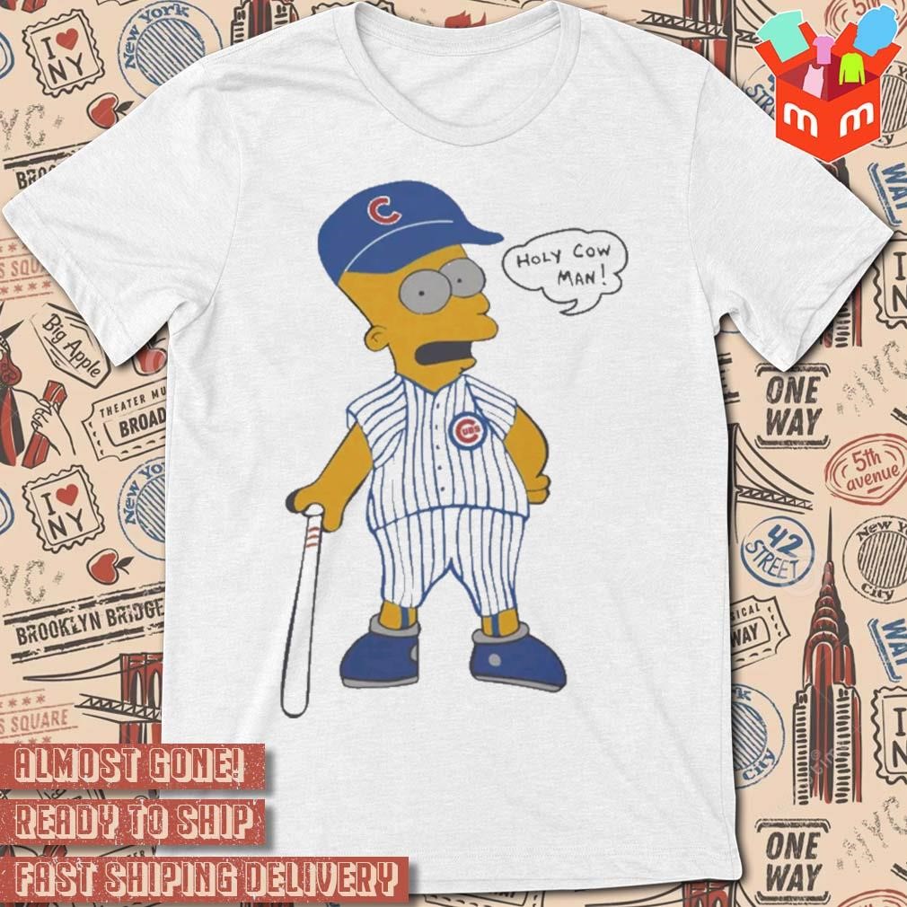 Vintage MLB Chicago Cubs Bart Simpson T-shirt
