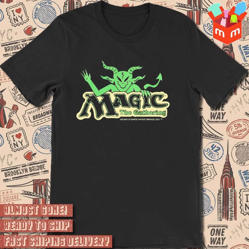 Wizard of Barge magic the gathering funny T-shirt