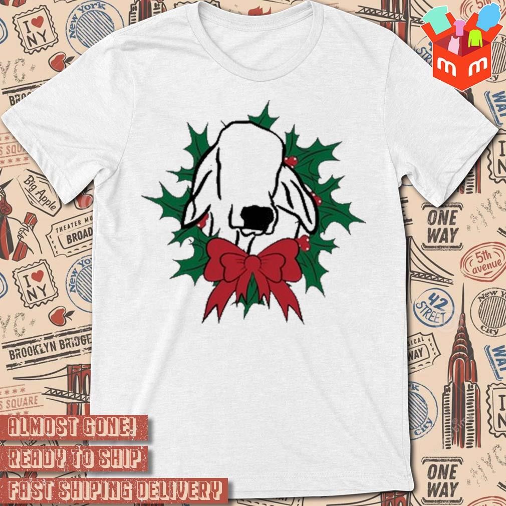 Wreath brahman Christmas 2023 T-shirt